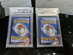 11 PSA Graded Pokemon Card Slab Lot + 1 BCCG 10 Bulbasaur Charmander Squirtle - Image 4