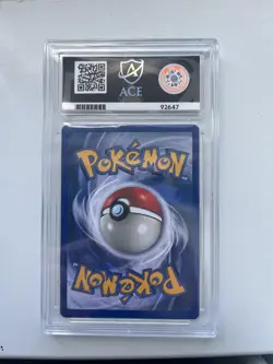 Clefable 5/130 Pokemon Base Set 2 Holo Card WOTC - ACE Grading 7 Near Mint - Image 2