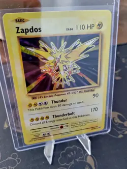 Pokemon Zapdos 42/108 Holo Rare Evolutions Card LP - Image 1