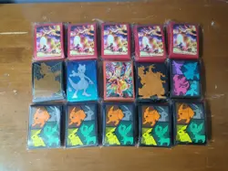 Pokemon ETB/UPC Card Sleeve Lot Of 15 Packs New Sealed - Image 1