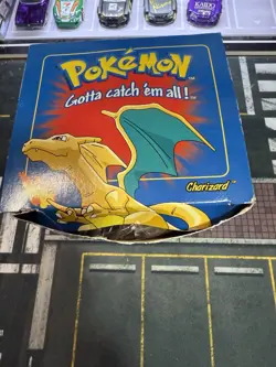 1999 Pokemon CHARIZARD 23k Gold Plated Trading Card Burger King Red Box - Image 2