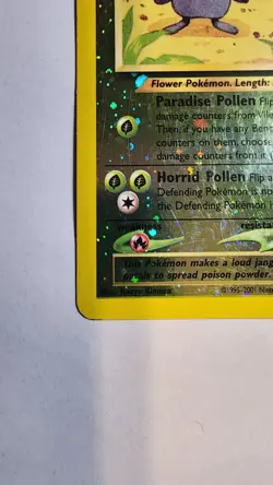 Pokemon TCG Southern Islands Vileplume #17/18 Reverse Holographic card - Image 2