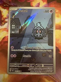 Pokemon TCG Duskull Illustration Rare Card Shrouded Fable 068/064 NM Very Clean! - Image 1