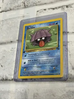 Shellder 54/62 1998 1st Edition Fossil Pokemon Card NM/MT Vintage Vtg Nintendo - Image 1