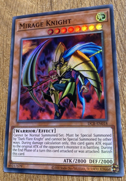 Mirage Knight | DCR-EN018 | Super Rare | YuGiOh Card | Mint Condition - Image 4