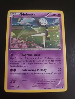 Meloetta - XY193 - Pokemon XY Promo Holo Rare Card NM/LP - Image 1