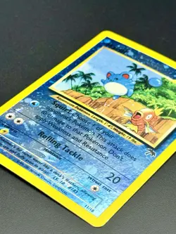 Marill 11/18 Southern Islands Reverse Holo Pokemon Trading Card Game - MP - Image 5