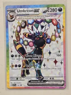 Pokemon Umbreon ex SVP176 Sv: Scarlet & Violet Promo Cards Holo NM - Image 1