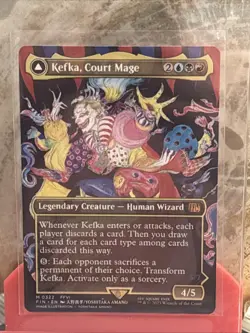 Kefka, Court Mage (0322) (Borderless) Final Fantasy Regular - Image 1