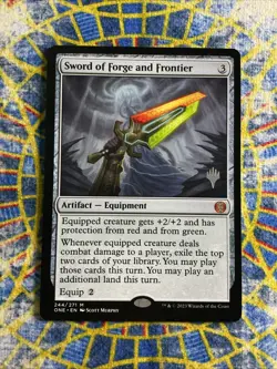 Sword of Forge and Frontier Phyrexia: All Will Be One Regular - Image 1