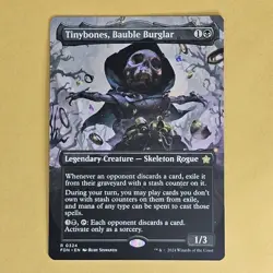 Magic MTG-Tinybones, Bauble Burglar: Foundations FDN R #324 Boarderless - Image 1