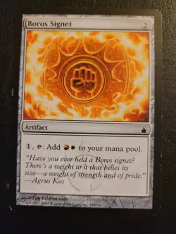 MTG Magic the Gathering Boros Signet (255/306) Ravnica City of Guilds LP - Image 1