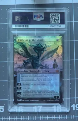Ugin, Eye of the Storms Borderless Foil TDM 382 Magic the Gathering PSA 10 - Image 2