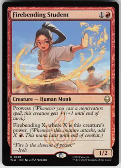MTG Firebending Student Normal NM Avatar: The Last Airbender Magic 139 - Image 1