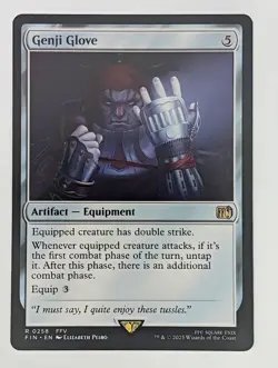 (Normal) Genji Glove (258) FINAL FANTASY Mtg NM - Image 1