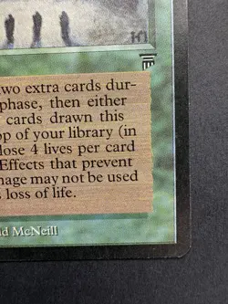 Sylvan Library Legends MTG Magic The Gathering English LP/NM - Image 5