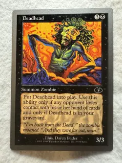 MTG - Deadhead - Unglued - NM - Never Played - Free Shipping - Image 1