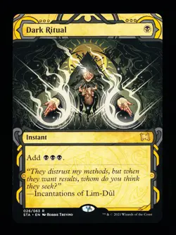 * * 1x Dark Ritual x1 * * Strixhaven Mystical Archives MTG NM Near Mint - Image 1