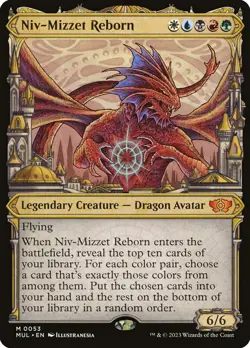 MTG Niv-Mizzet Reborn Showcase - Multiverse Legends #053 - Image 1