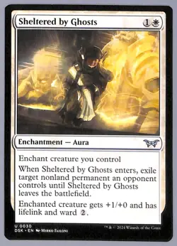 Sheltered by Ghosts - 30 - Duskmourn: House of Horror (DSK) MTG - Image 3