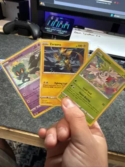 Pokemon TCG Zeraora Marshadow Shaymin Cosmos Holo Rare Knockout Collection NM - Image 1