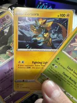 Pokemon TCG Zeraora Marshadow Shaymin Cosmos Holo Rare Knockout Collection NM - Image 3