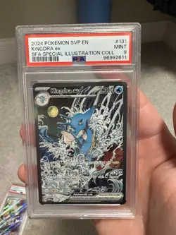 2024 Pokemon Shrouded Fable Special Illustration Collection Kingdra ex 131 PSA 9 - Image 1