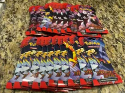 Lot of 20 - Pokemon TCG Destined Rivals Sleeved Booster Pack Factory Sealed - Image 1