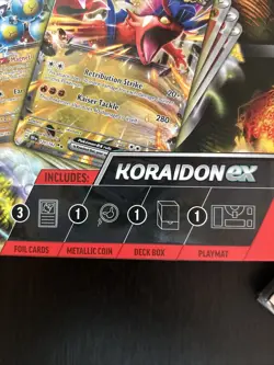 Miraidon/Koraidon ex Deluxe Battle Deck Pokemon TCG - Image 2