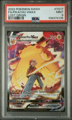 Pikachu Vmax Tg17/tg30 Lost Origin Pokemon - Image 1