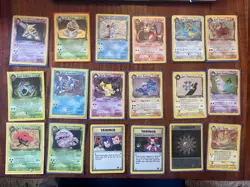 **FULL COMPLETE SET** Team Rocket 83/82 Vintage 1999-2000 Set | Pokemon WOTC - Image 1