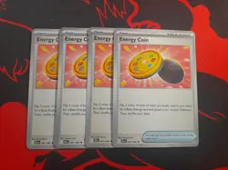 4x Energy Coin 081/086 x4 - Black Bolt - Pokemon Playset - Pokemon TCG - English - Image 1