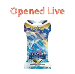 [Opened Live] Pokemon Silver Tempest Hanger Pack Sword&Shield - Image 1