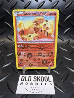 Pokemon Legendary Treasures Radiant Collection ~ Growlithe Holo RC4 ~ LP+ - Image 1