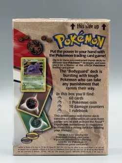 Pokemon Fossil Bodyguard Theme Deck WOTC 1999 NOS Factory Sealed 742818060738 - Image 4