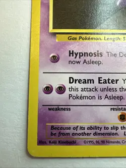 Pokemon TCG - Base Set - Haunter 29/102 - Uncommon - Vintage 1999 - LP - English - Image 4
