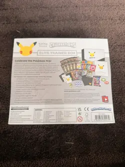 Pokemon TCG Celebrations 25th Anniversary Factory Sealed Elite Trainer Box NEW - Image 2