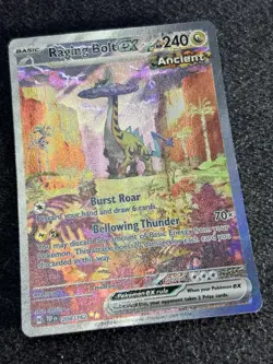 Raging Bolt ex 208/162 Pokemon TCG Temporal Forces Special Illustration Rare NM - Image 2