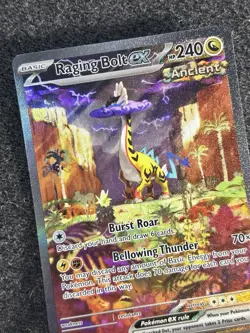 Raging Bolt ex 208/162 Pokemon TCG Temporal Forces Special Illustration Rare NM - Image 4
