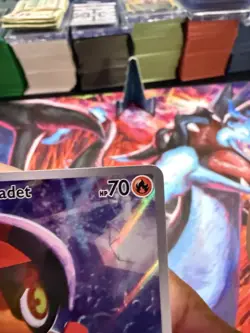 Charcadet - 022 (Pokemon Center Exclusive) 022 Me: Mega Evolution Promo Holo - Image 5