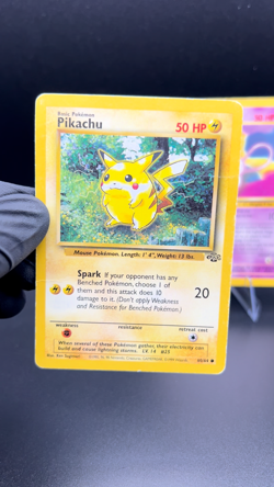 Pokemon Pikachu #60/64 Jungle | Mew #8 WoTC Black Star Promo Vintage Set - Image 2