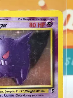 Gengar #11 Holo Rare Pokemon TCG 2002 Legendary Collection (LC) MP - Image 5