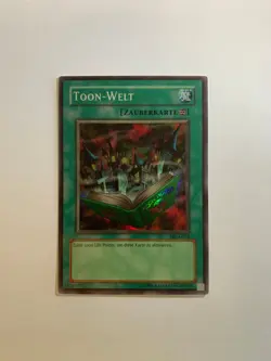 Yugioh Karte: Toon-Welt (SRL-G076) - Super Rare, Deutsch , Vintage - Image 2