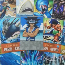 Yugioh Anime Card 20 Card Set- Mako (The Legendary Fisherman, Umi, Etc - Image 1