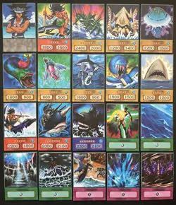 Yugioh Anime Card 20 Card Set- Mako (The Legendary Fisherman, Umi, Etc - Image 2