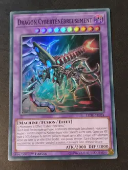 Yu-Gi-Oh ! - Dragon Cybertenebreusement - LEDU-FR024 - Super Rare - Image 1