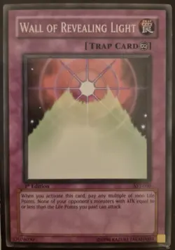 YuGiOh Wall of Revealing Light AST-050 1st Edition - Image 1