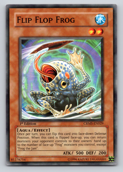Flip Flop Frog - CRMS-EN029 - Common - 1st Edition - Yugioh - Image 1