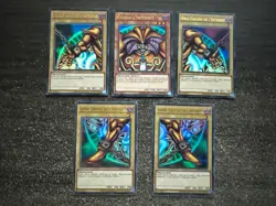CARTE YU-GI-OH! EXODIA L’INTERDIT LES 5 PARTIES YGLD ETAT NEUF FR - Image 1