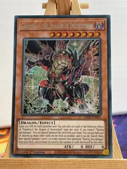 Gandora-G Der Drache Der Zerstorung LEDE-EN001 Secret Rare EN NM YUGIOH - Image 1